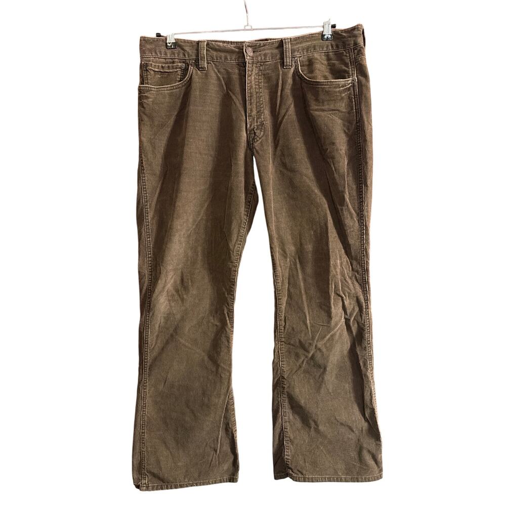 American Eagle Outfitters AE Men's Brown Corduroy Pants Size 36W 30L 36x30